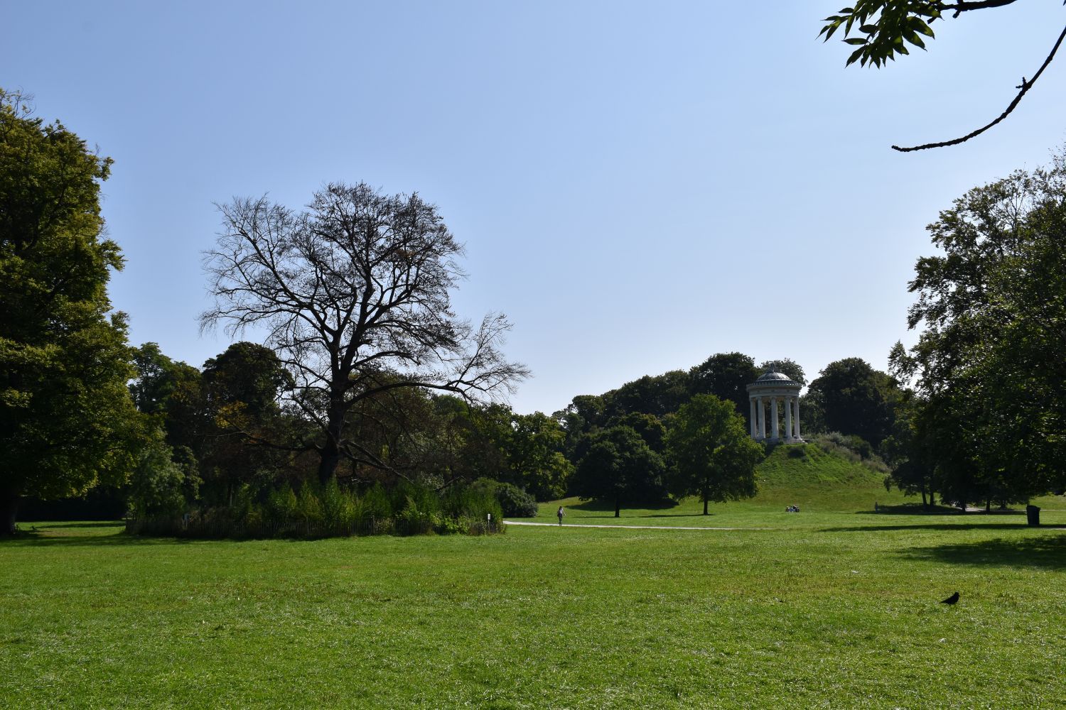 Monopteros in de Englischer Garten in München