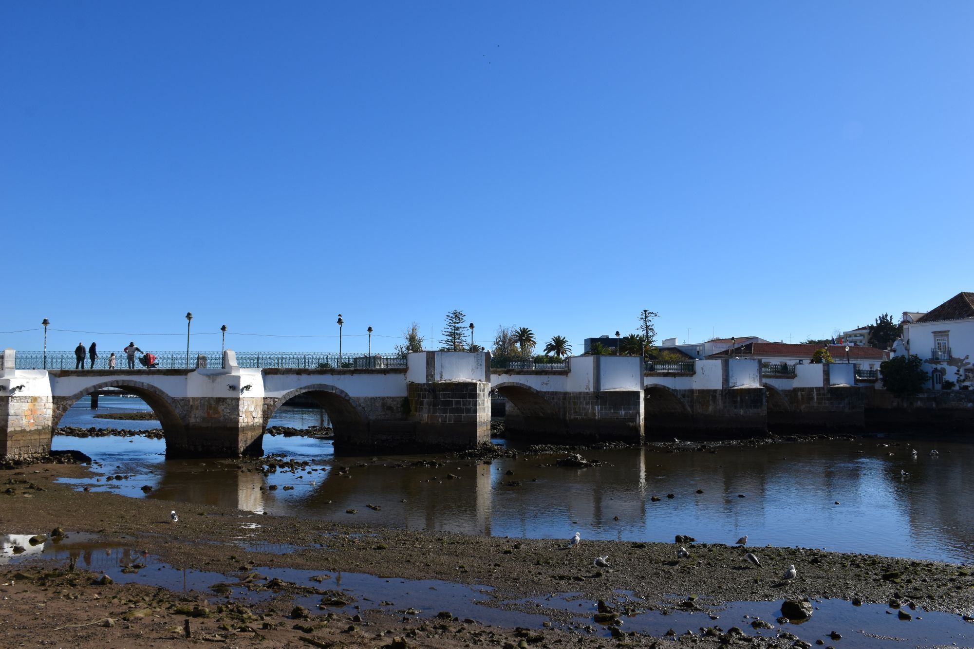 Tavira – historische Ponte Romana brug – Algarve