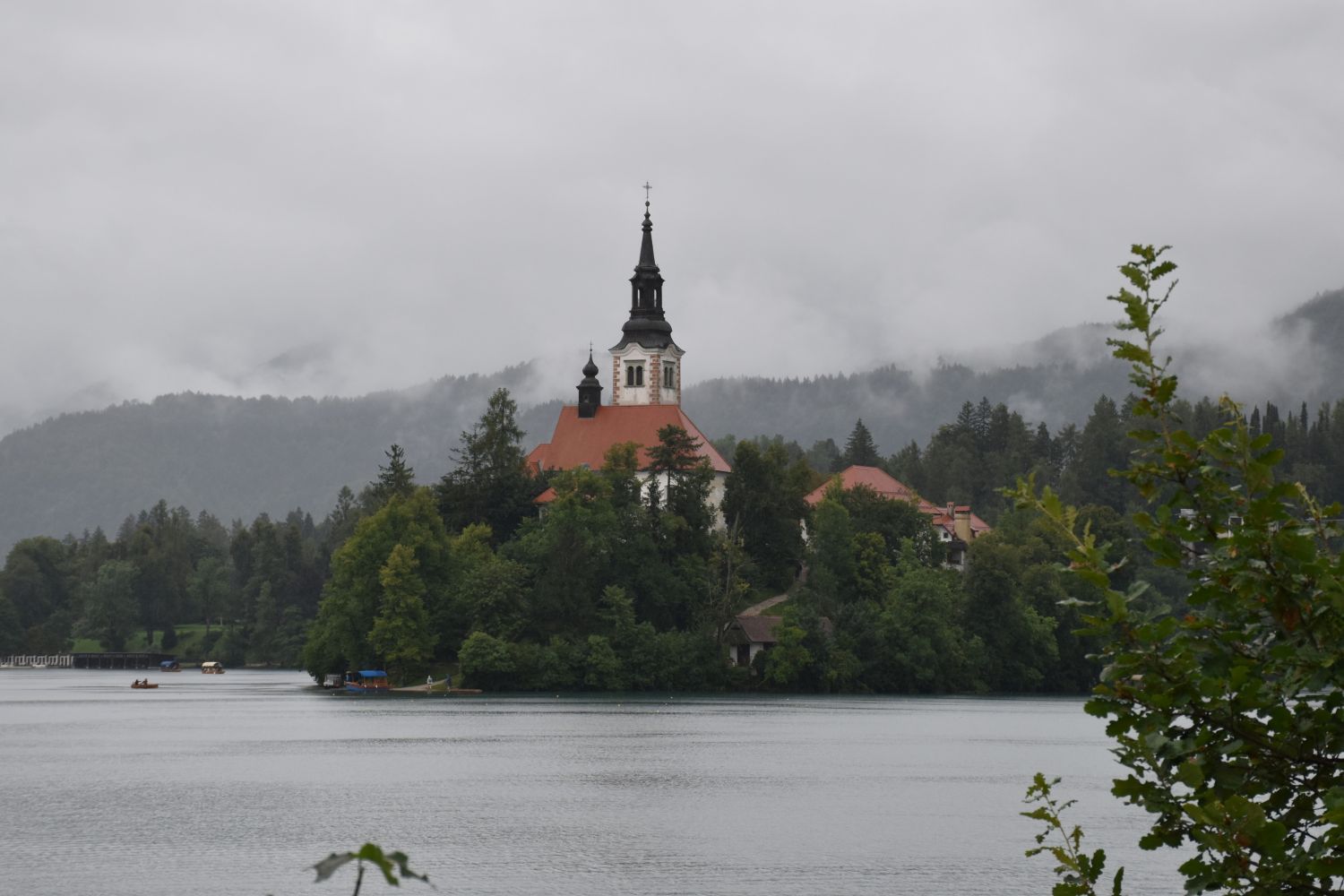 Slovenië – Meer van Bled – kerk op het eiland